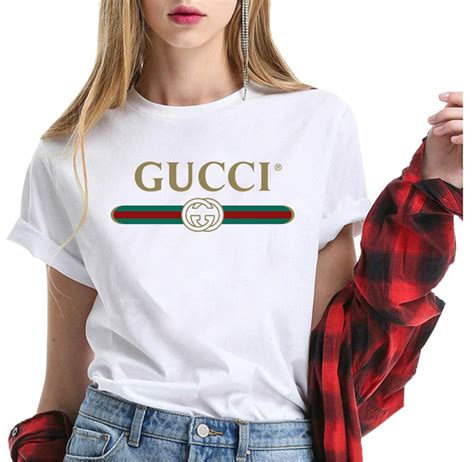 womens gucci t-shirt|Gucci t shirt women's vintage.